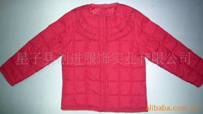 星子縣創進服飾實業女式羽絨服產品系列